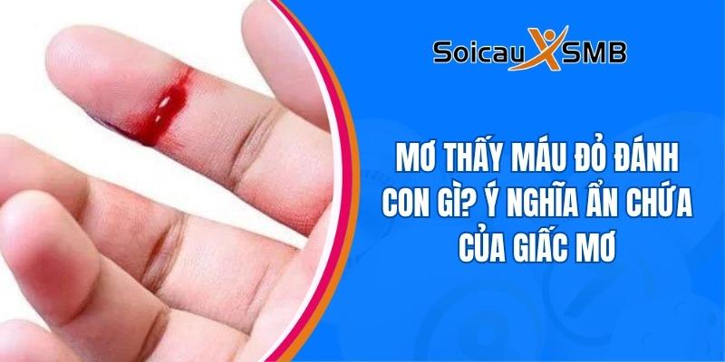 giấc mơ thấy máu đỏ