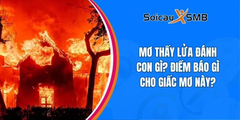 Mơ thấy lửa đánh con gì
