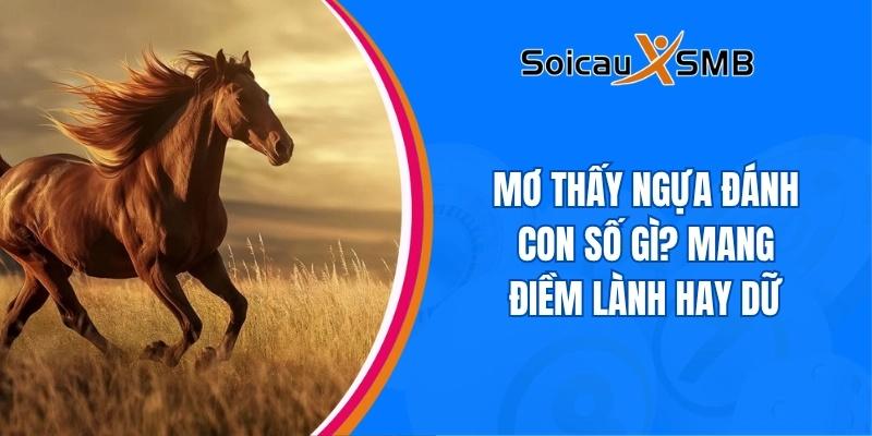 Mơ thấy ngựa đánh con số gì? Mang điềm lành hay dữ