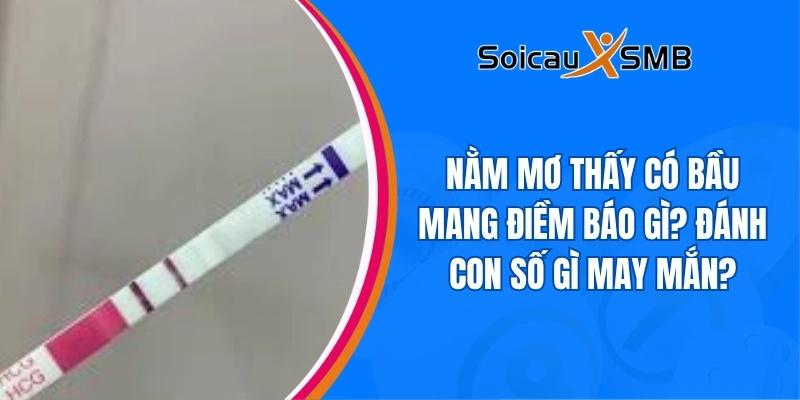 Nằm mơ thấy có bầu mang điềm báo gì? Đánh con số gì may mắn?